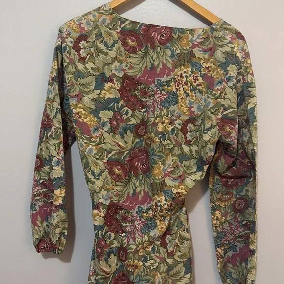 VINTAGE FLORAL DRESS - Picture 3 of 5